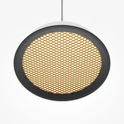Maytoni LED obesek El, O 15,3 cm, bela, aluminij - Dnevna soba/jedilnica - Sodobni - bela, črna