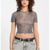 Majica Volcom RAWLY KNIT SS - Black White