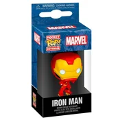 Northix Obesek za ključe Iron Man, žepni POP, zbirateljski predmet Marvel