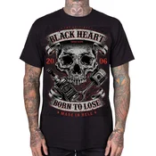 Hardcore majica moška - WHISKEY PISTON - BLACK HEART - 20927
