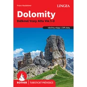 Dolomity, Dálkové trasy Alta Via 1–3 - Rother