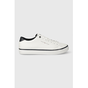 Usnjene teniske Tommy Hilfiger TH HI VULC CORE LOW LEATHER ESS