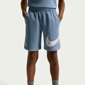 Nike K NSW CLUB FT SHORT BRAND NG, otroške kratke hlače, modra IF2752