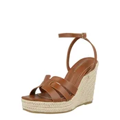 GLAMOROUS Sandale s remencicima  zeleno smeda