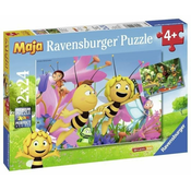 Ravensburger sestavljanka Čebelica Maja in Vili 2x24d