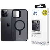 shumee Ovitek MagSafe za iPhone 12 Pro Max 3MK črne barve