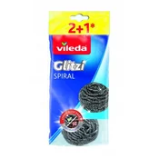 slomart Vileda Glitzi Spiral INOX gobice za posodo, 3/1