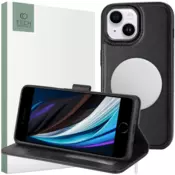 Tech-Protect Wallet MagSafe maska za iPhone 13, crno