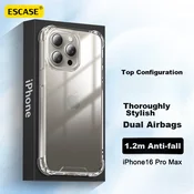 Escase Maska za mobilni telefon iPhone 16 Pro Max, Providna