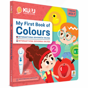 Interaktivna knjiga Kuku – My First Book of Colours (bez olovke)