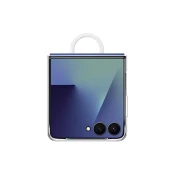 Samsung Galaxy Z Flip7 Ring Case (Clear) Transparent