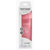 Twistshake Anti-colic bočica za bebe 330 ml pastel roza