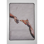 Pizza Art Desk Pad Multicolor