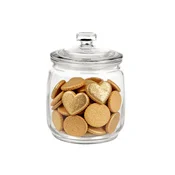 Okrogla posoda s steklenim pokrovom 800ml 81168