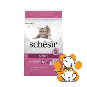 Schesir Kitten Chicken 400g, Monoproteinska Suva Hrana Namenjena Ishrani Mačića