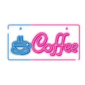 LED neon natpis Coffee