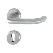 HOPPE garnitura kljuk BADEN, z rozeto cilinder, 39-47 mm, inox mat