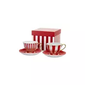 Komplet skodelic in krožnikov za 2 osebi. home & lifestyle 220 ml