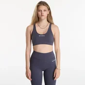 Modrček Sporty & Rich Serif Logo Sports Bra Carbon S