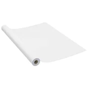 Vidaxl Samolepilna folija za pohištvo bela 500x90 cm PVC