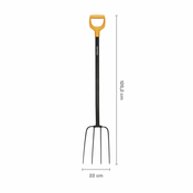 Fiskars Fiskars vilice za trden kompost, (21102353)