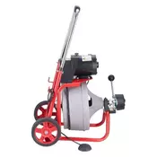 VEVOR Stroj za čiščenje odtokov 30 m x 95 mm 627x435x620-940 mm