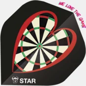 Pikado peresa BULLS B-Star (A-Standard) Love Darts