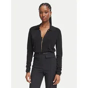 Elisabetta Franchi Bodi BK-03S-66E2-V440 Črna Regular Fit