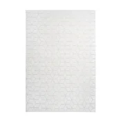 Kayoom PREPROGA Vivica 125 Weiß / Creme   120/160 cm  taftano krem barve, bela