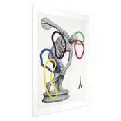 shumee Plakat - Grafični kolaž - met diska - skulptura