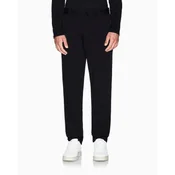 A|X Armani Exchange za moške. XM001302AF10818UC001 Hlače z žepi na zadrgo črne (S), Črna, Priložnostno, Bombaž