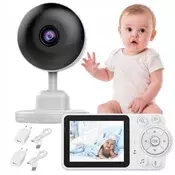 Baby monitor baby sitter s noćnom video kamerom i 2,8” LCD zaslonom