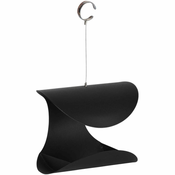 Crna viseća hranilica Esschert Design Sleek