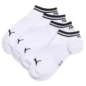 PUMA Unisex Sneakers Socks (3-Pack), Men, White, 43-46