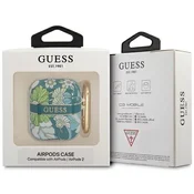 Guess Etui Guess Flower Strap Collection za AirPods 1/2 - zeleno