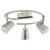 Eglo 75219 - LED točkovna svetilka TRAVALE 3xGU10/3W/230V matni krom