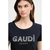 Gaudi Majica 511BD64021 Mornarsko modra Regular Fit