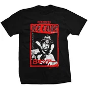 Ice Cube Kanji Peace Sign (Back Print) Black M Majica