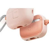 UNIQ OVITEK UNIQ CLYDE LOCK ZA AIRPODS PRO 2 (2022 2023) V PRAŠASTI ROZA TEKSTU