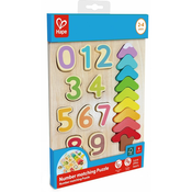 Hape drvene puzle brojevi I boje ( 22003468 )