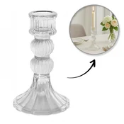 shumee Dekorativni stekleni svečnik Glamour 13 cm - SW15