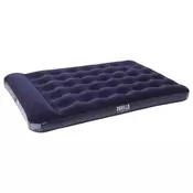 MCKINLEY napihljiva blazina AIR BED DOUBLE W-PUMP, modra