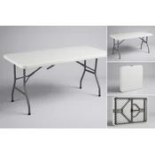 Proizvod sa nedostatkom - OUTLET - Alberg - Sklopivi sto 180x74x74cm sa metalnom konstrukcijom ( AL-ST180 )