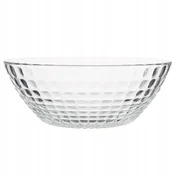 Altom Skleda za solato, steklo, prozorno, okrašeno, veliko, 22,5 cm, 1,7 l, 1 kos. Pantheon