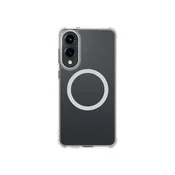 Ovitek AmazingThing Minimal Mag Ring za Samsung S25 Edge - prozoren