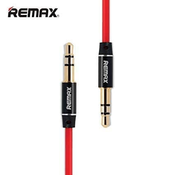 Avdio kabel RL-L100, 3.5mm AUX, M-M, Remax, 1m, rdeča