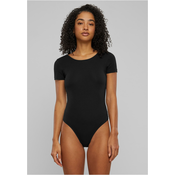 Womens Organic Stretch Jersey Body - Black