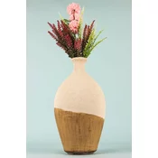 Aberto Design Dekorativna vaza BK006, Bež