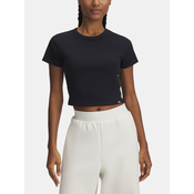 Womens T-shirt Under Armour Rival Rib Baby Tee