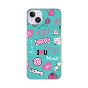 Torbica Silikonska Print za iPhone 14 Plus 6.7 Love